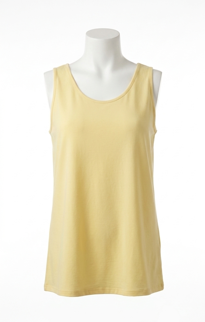NEW SYMPLI reversible go to tank top in butter